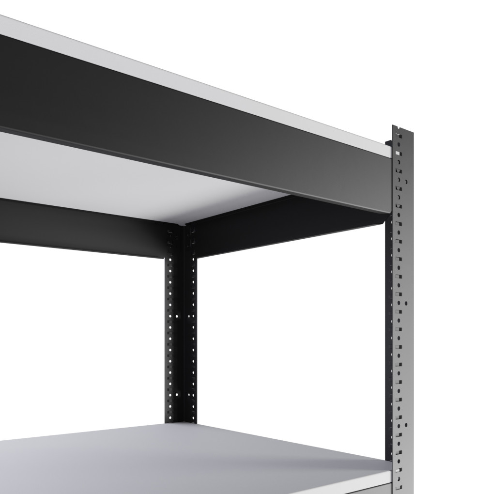 Стеллаж ЧК 400 (В3000*Ш1838*Г700) 3 полки