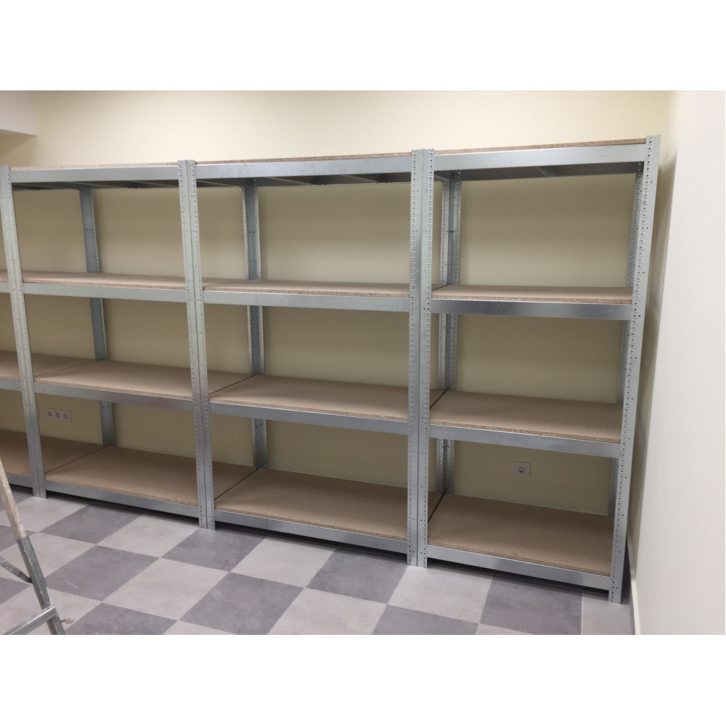 Стеллаж ЧК 400 (В2500*Ш1838*Г600) 6 полок