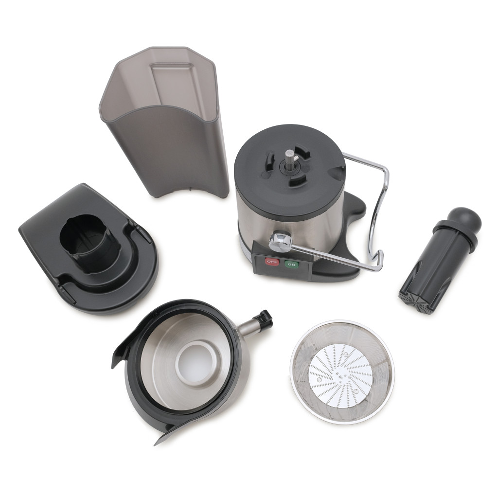 Соковичавлювач електричний для твердих овочів та фруктів GoodFood FJ150 