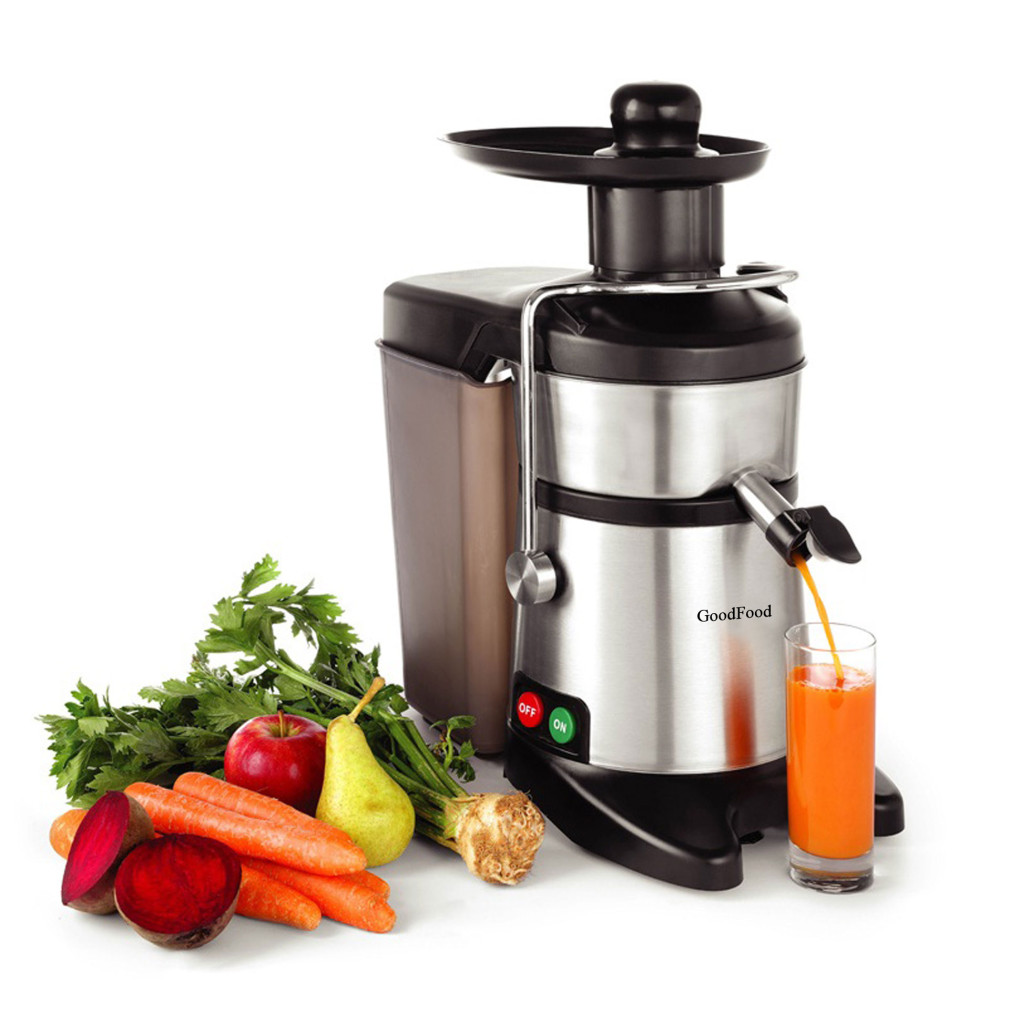 Соковитискач електричний для твердих овочів та фруктів GoodFood FJ200 