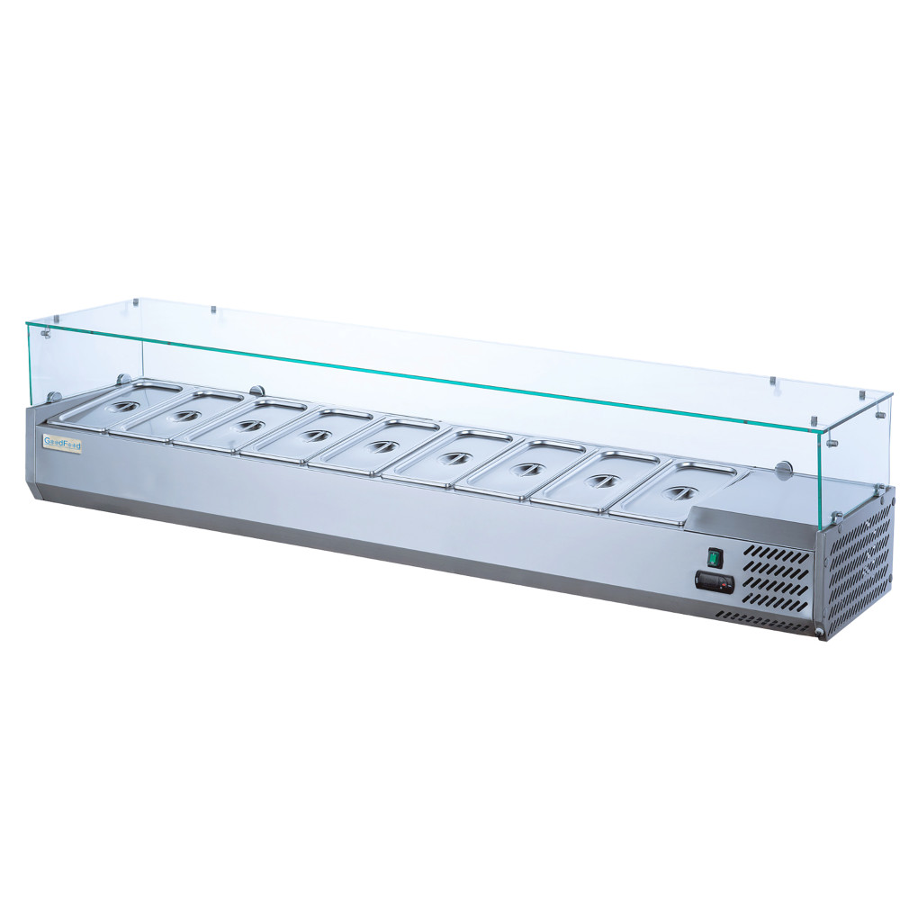 Вітрина холодильна для топінгу GoodFood GF-VRX1800/380-H6C 