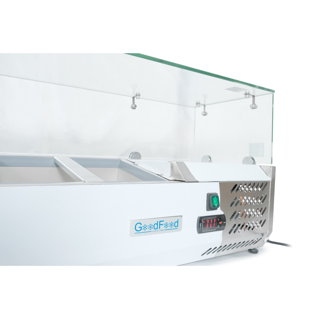 Вітрина холодильна для топінгу GoodFood GF-VRX1200/330-H6C 