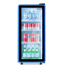 Шафа холодильна для напоїв GoodFood BC170NBW2LEDBLUE чорна-біла