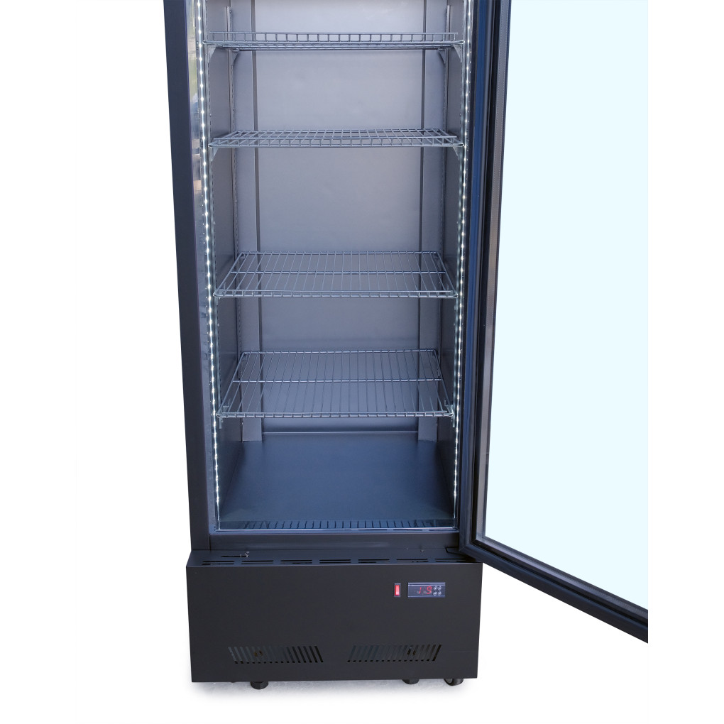 Шафа холодильна для напоїв GoodFood BC480BB2LED чорна-чорна 