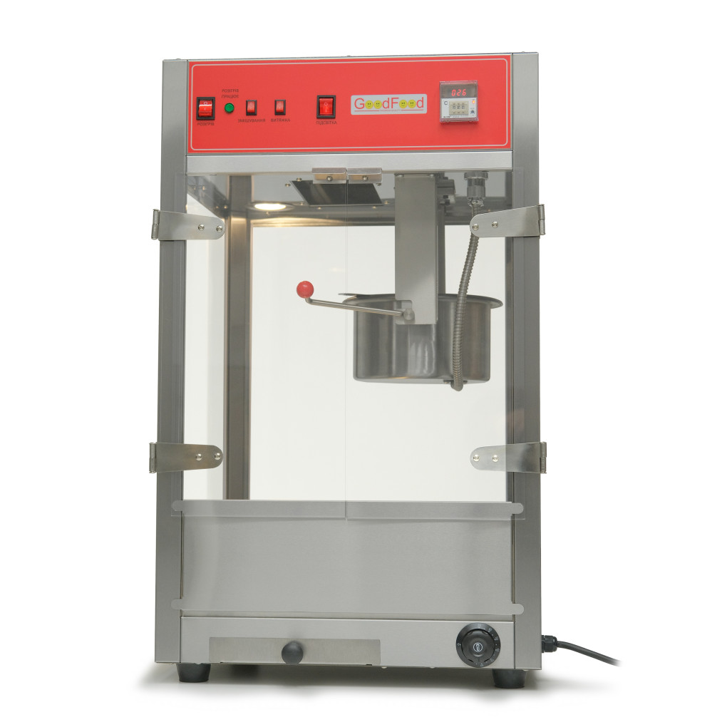 Апарат для приготування попкорну GoodFood PCM12 SILVERCORN