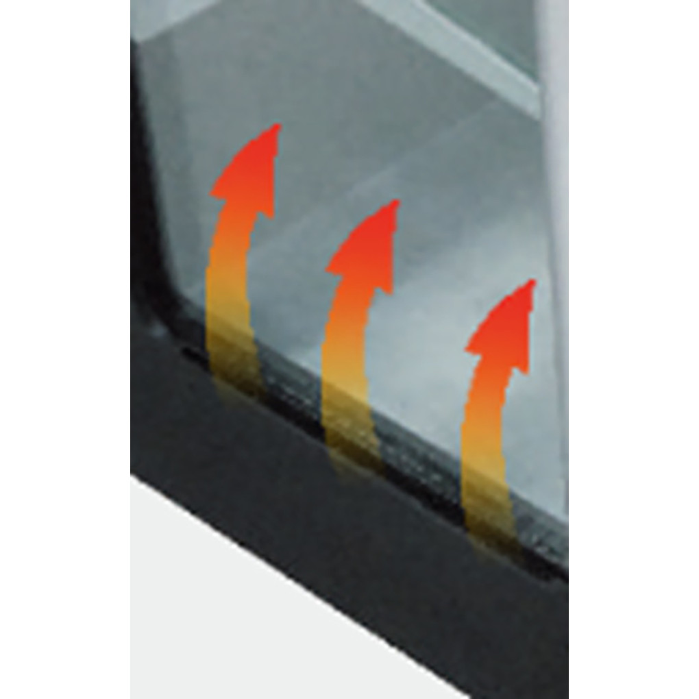 Вітрина холодильна GoodFood RT215L3 чорна 