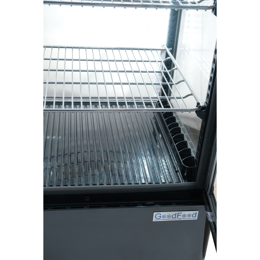 Вітрина холодильна GoodFood RT98L чорна 