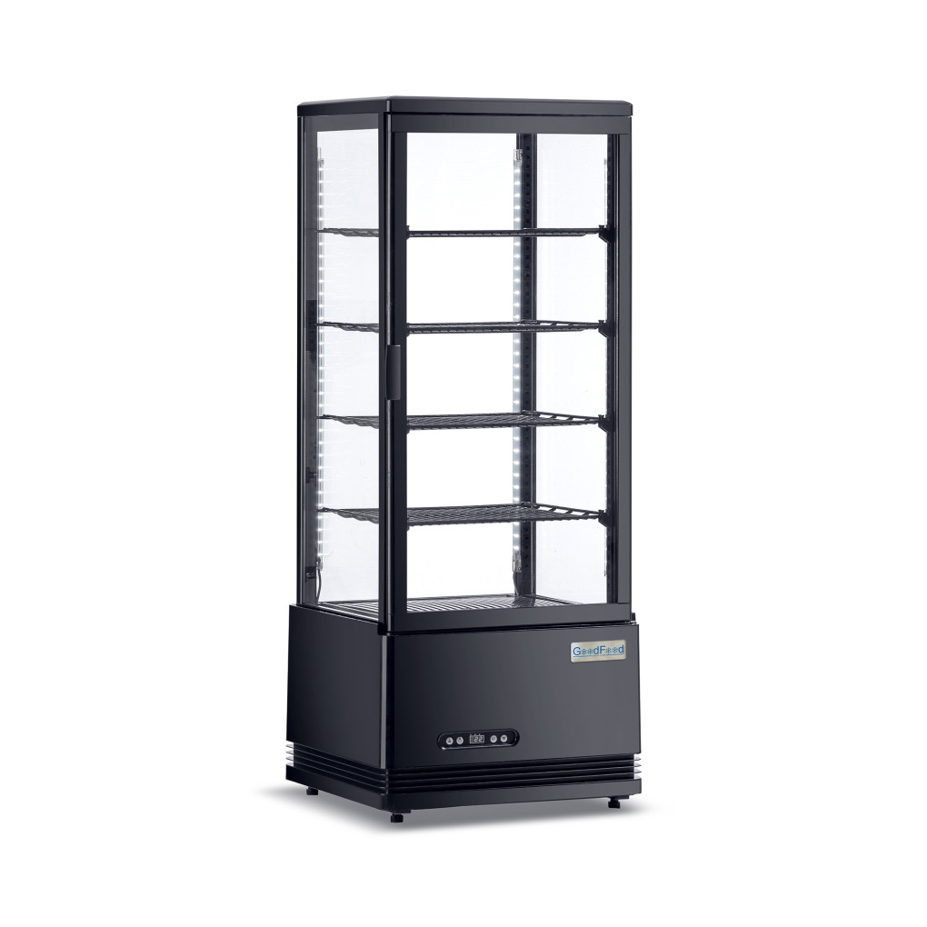 Вітрина холодильна GoodFood RT98L чорна 