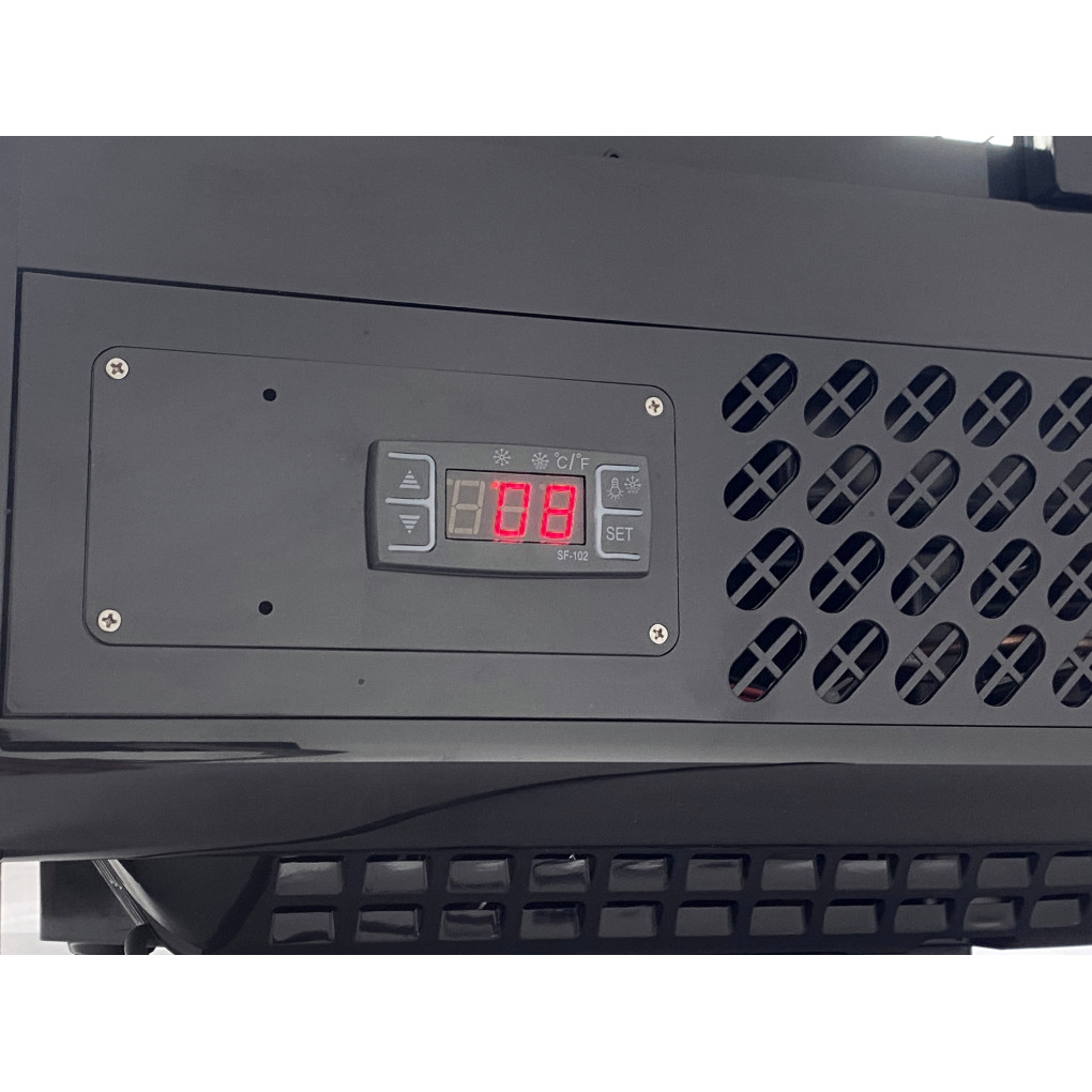 Вітрина холодильна GoodFood RTW100L чорна Premium 