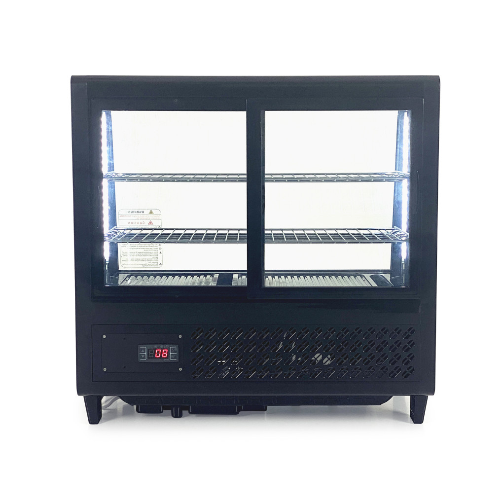 Вітрина холодильна GoodFood RTW100L чорна Premium 