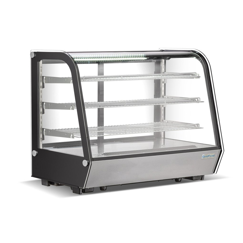 Вітрина холодильна GoodFood RTW295L нержавіюча сталь 