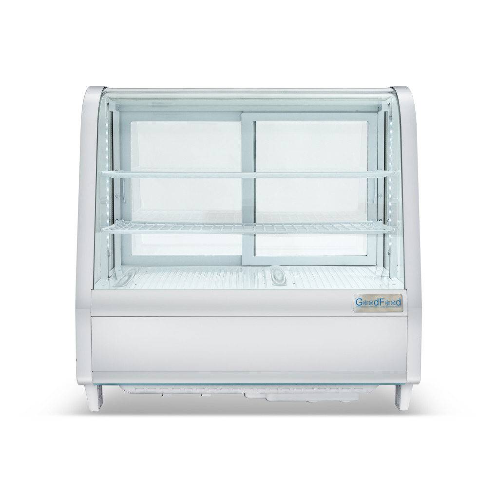 Вітрина холодильна GoodFood RTW100L біла Premium 