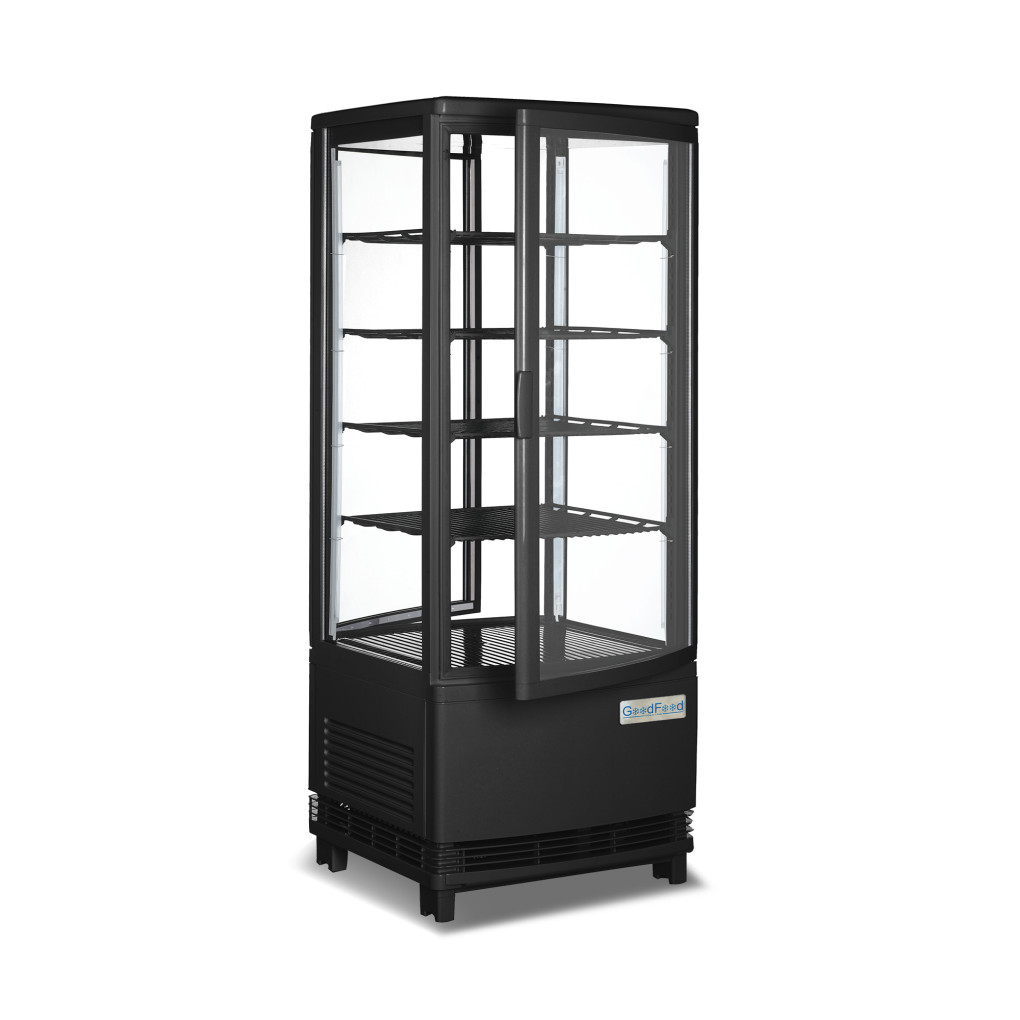 Вітрина холодильна GoodFood RT98LR2 чорна 