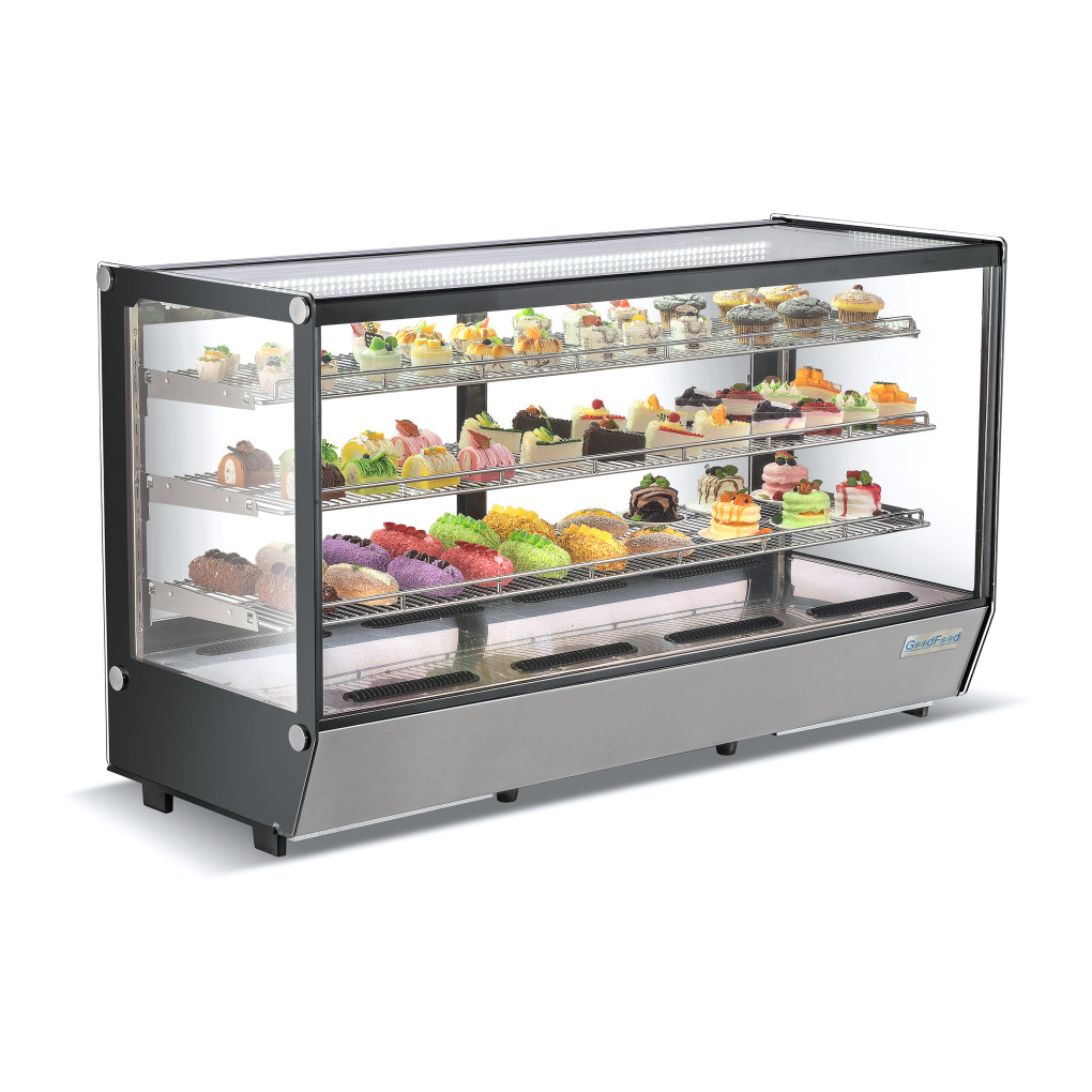 Вітрина холодильна GoodFood RTW295L5 нержавіюча сталь 