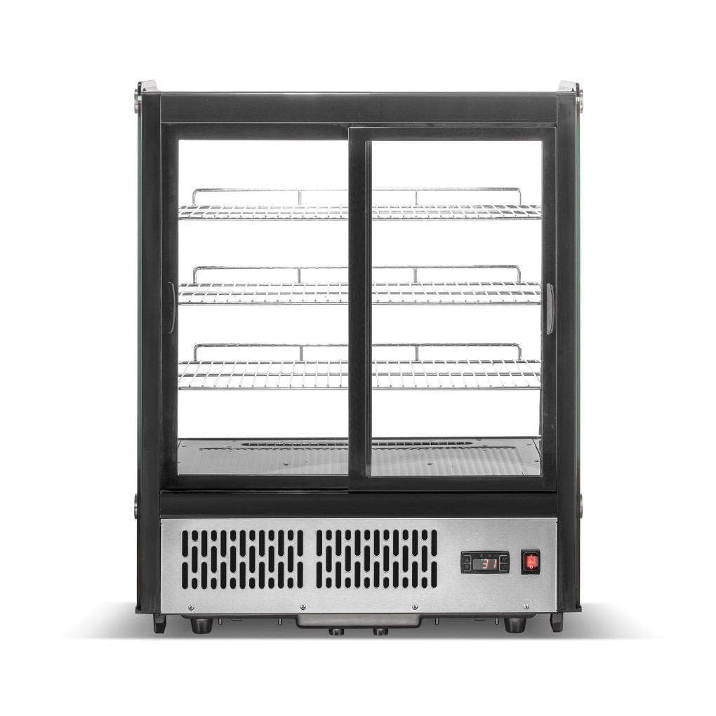 Вітрина холодильна GoodFood RTW145L нержавіюча сталь 