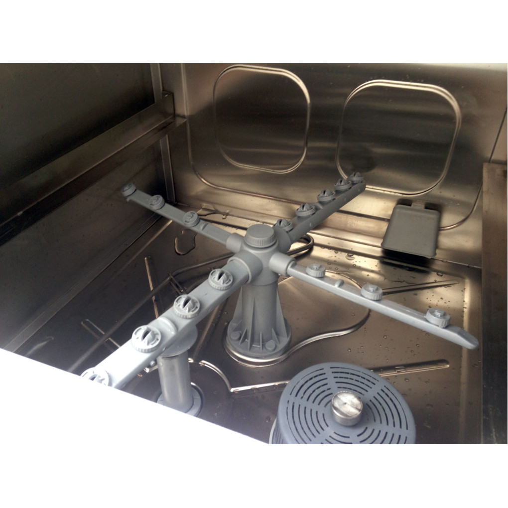 Фронтальна посудомийна машина Empero EMP.500-SDF із цифровим дисплеєм керування 