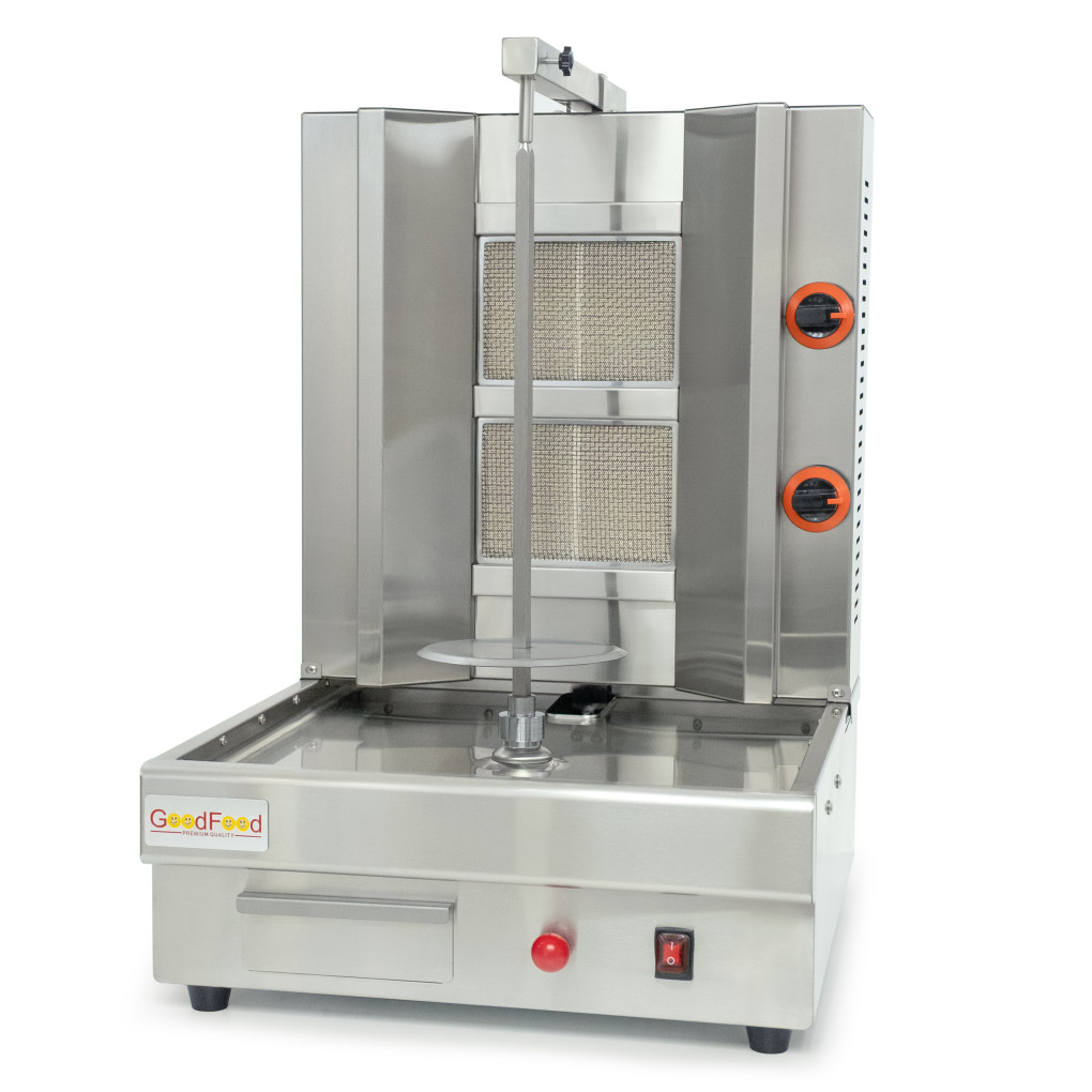 Апарат для шаурми газовий з двигуном GoodFood SM2MG