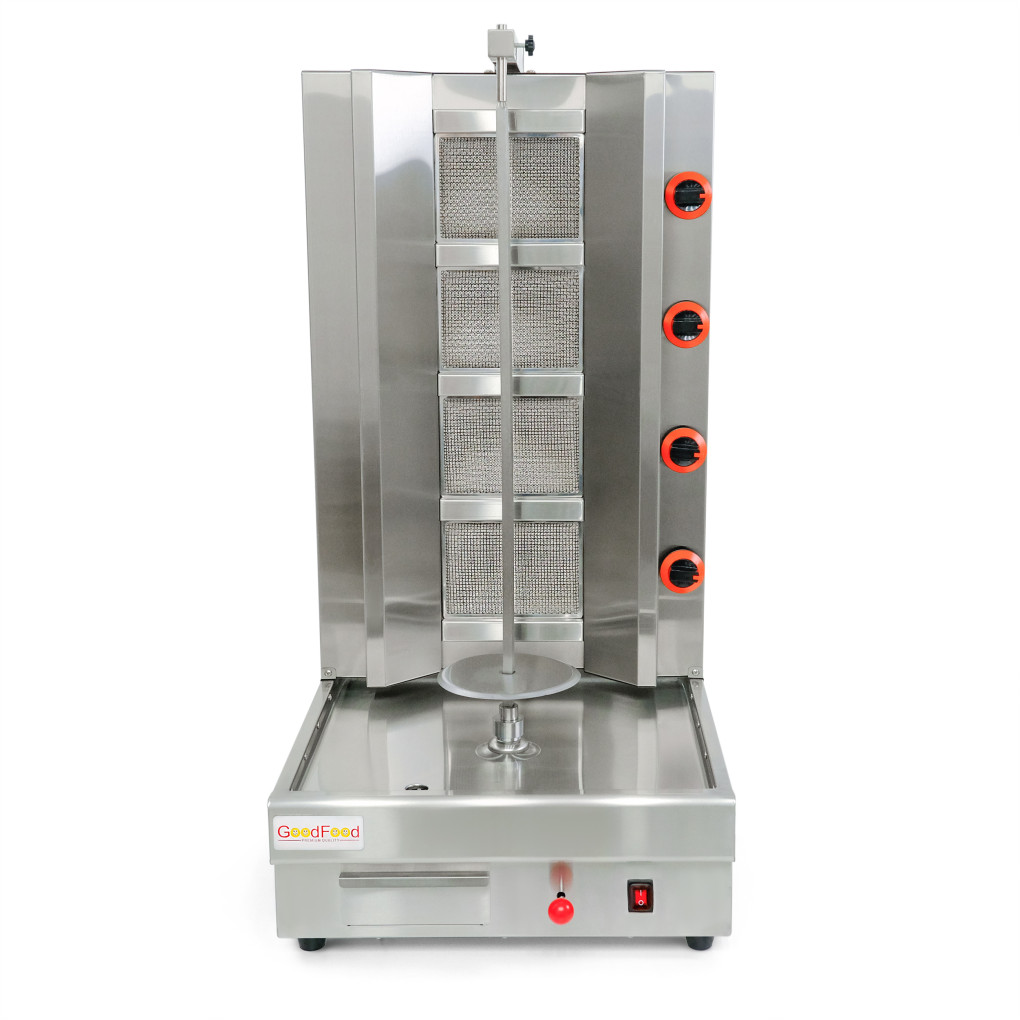 Апарат для шаурми газовий з двигуном GoodFood SM4MG