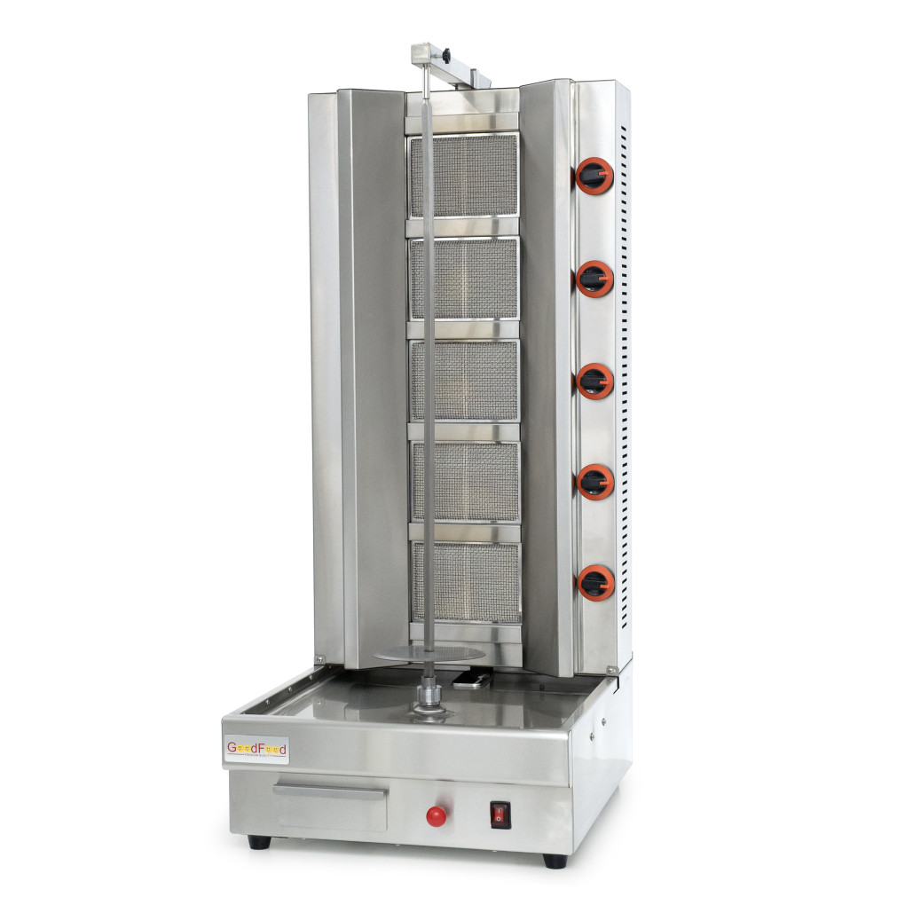Апарат для шаурми газовий з двигуном GoodFood SM5MG