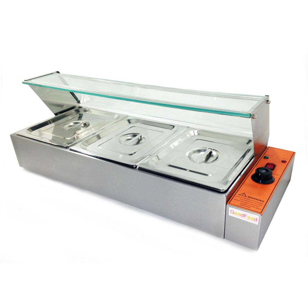 Апарат для підігріву готових страв (марміт) GoodFood BM3G вітрина 