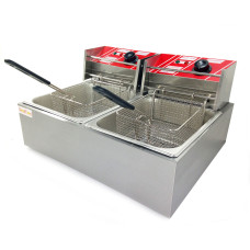 Фритюрница двойная электрическая профессиональная GoodFood EF66