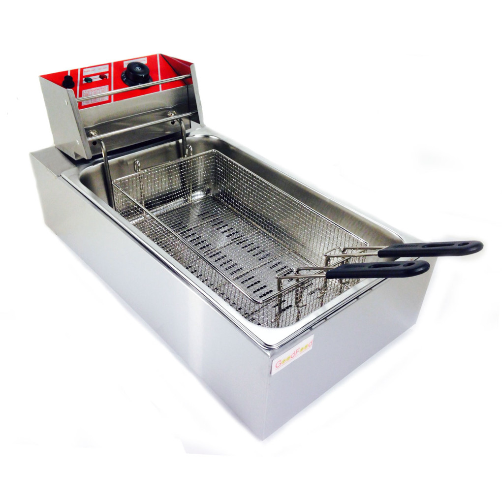Фритюрниця-чебуречниця електрична професійна GoodFood EF12 