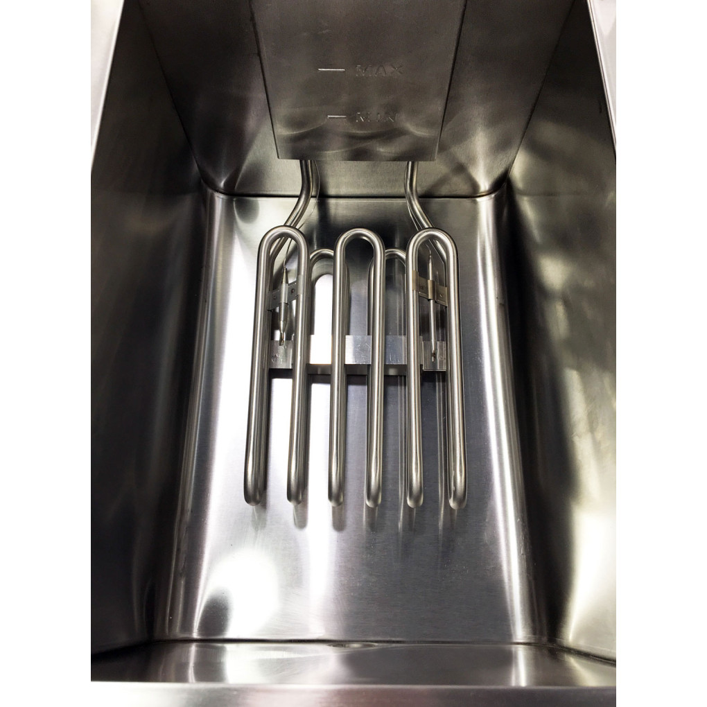 Фритюрниця подвійна електрична професійна GoodFood EF88 кран 