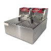 Фритюрница двойная электрическая профессиональная GoodFood EF44