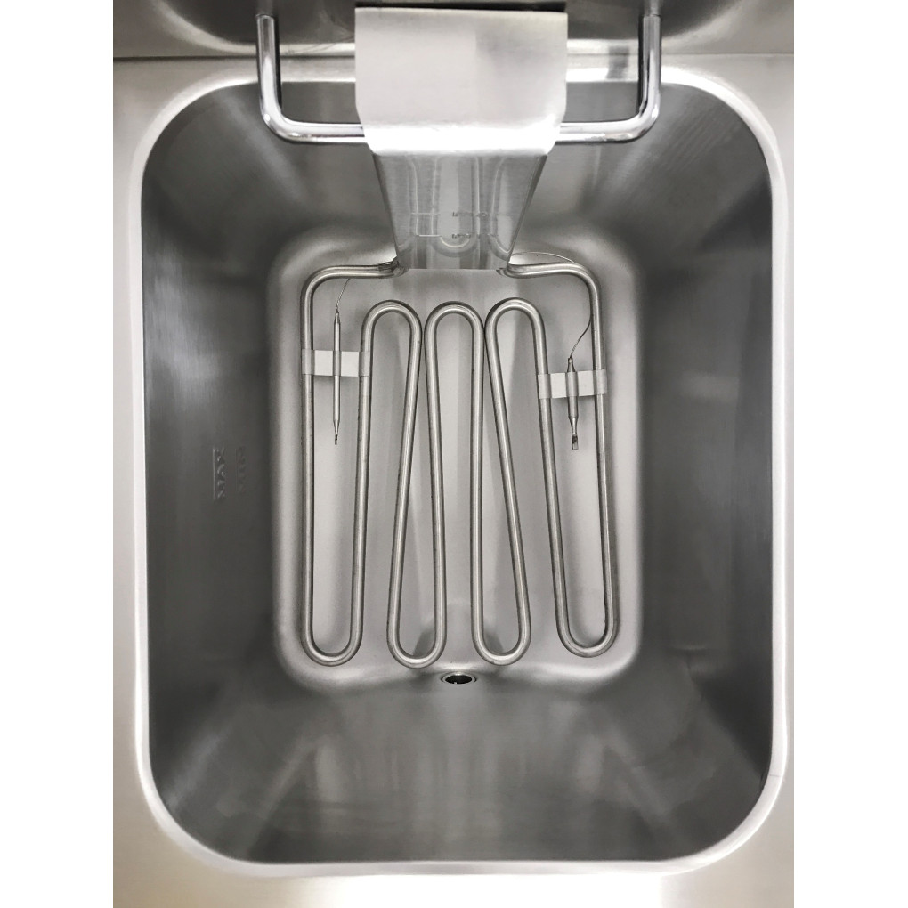 Фритюрница электрическая GoodFood EF12A2 с краном