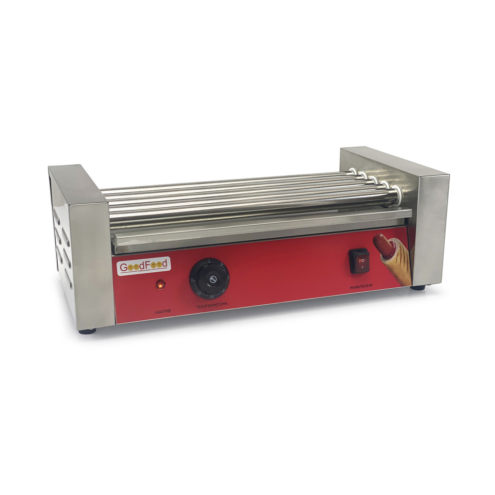Гриль роликовий GoodFood HDRG5 RED 
