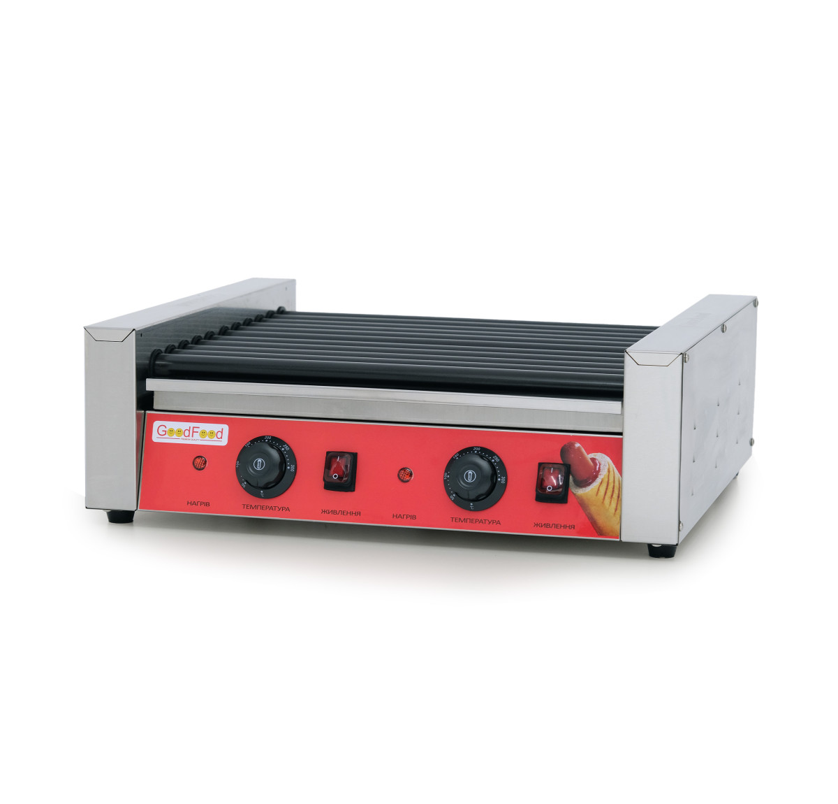 Гриль роликовий GoodFood HDRG11NS RED
