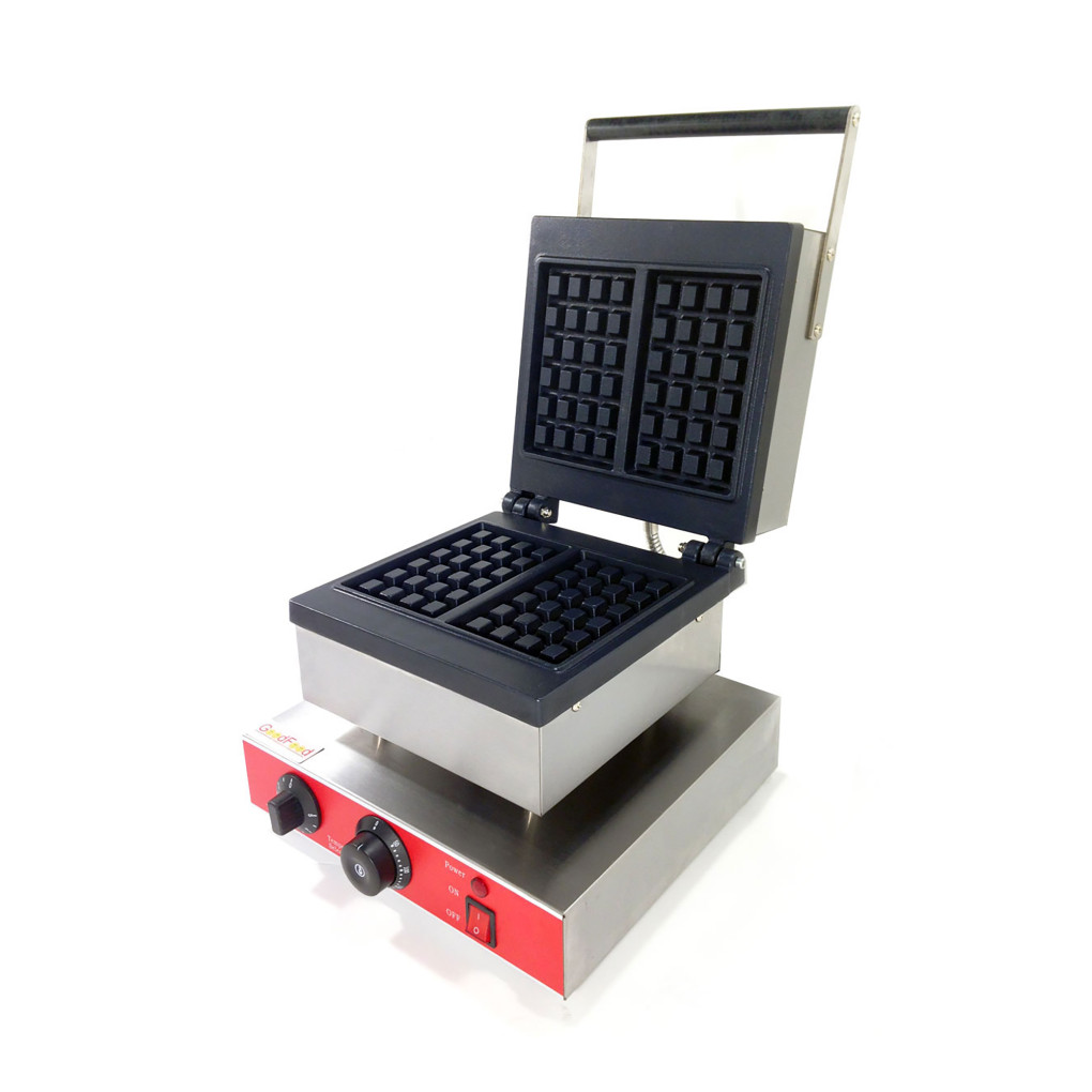 Вафельниця бельгійська квадратна з таймером GoodFood WB1SA 