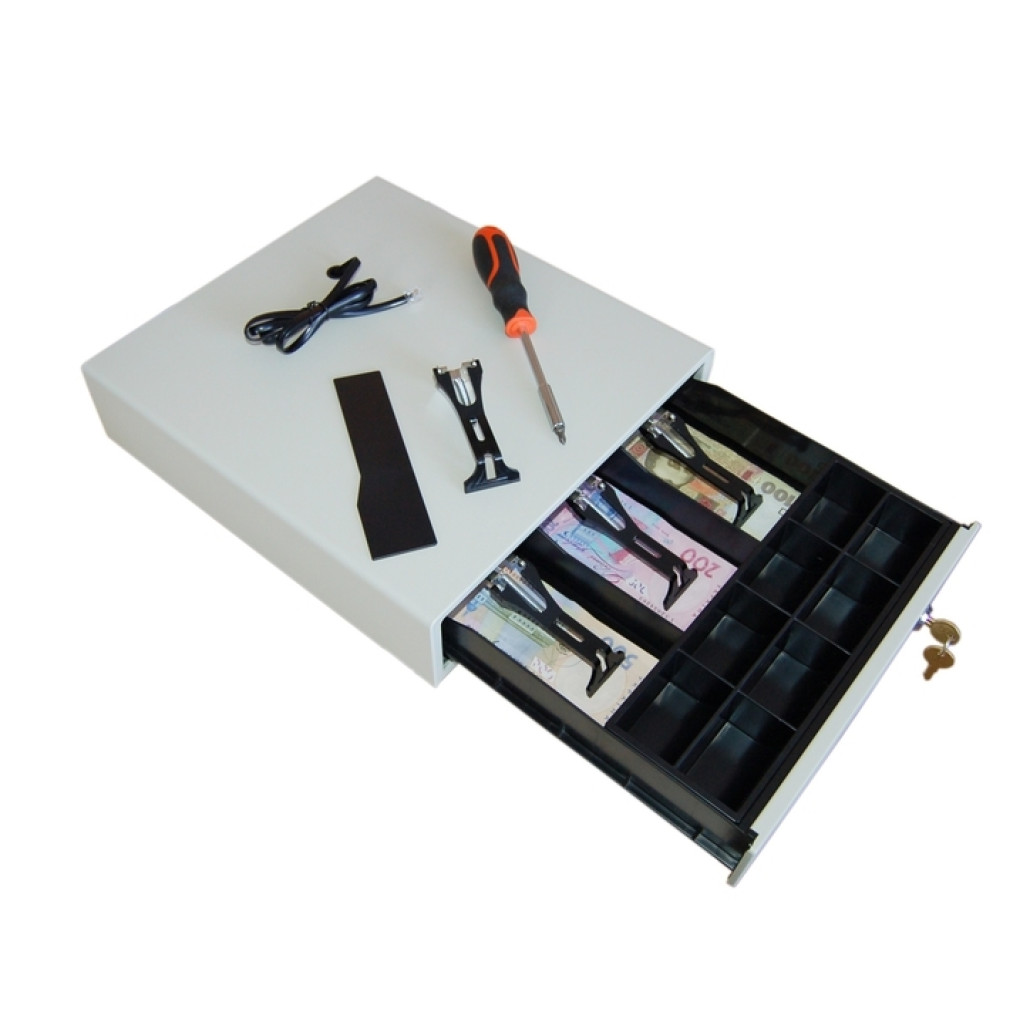 Грошова скринька E3336D White 12В