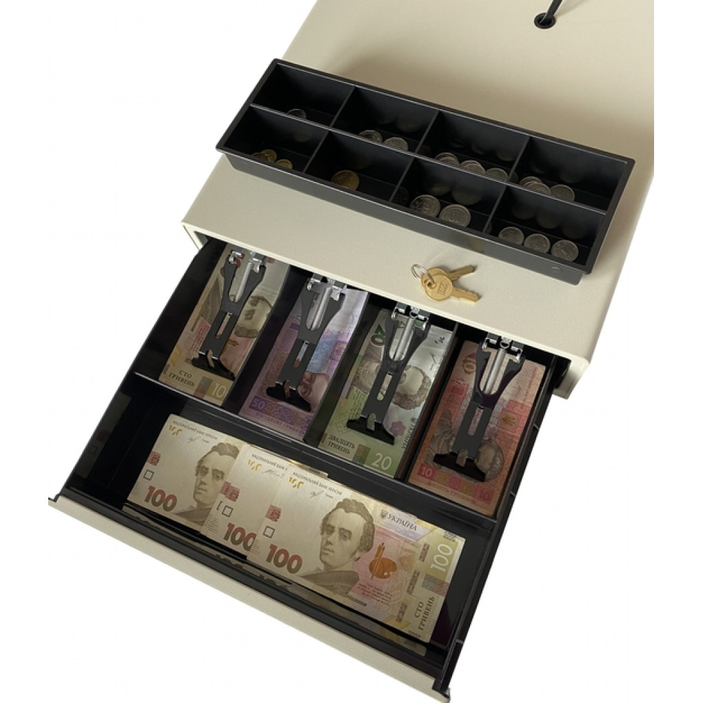 Грошова скринька E3336D White 12В