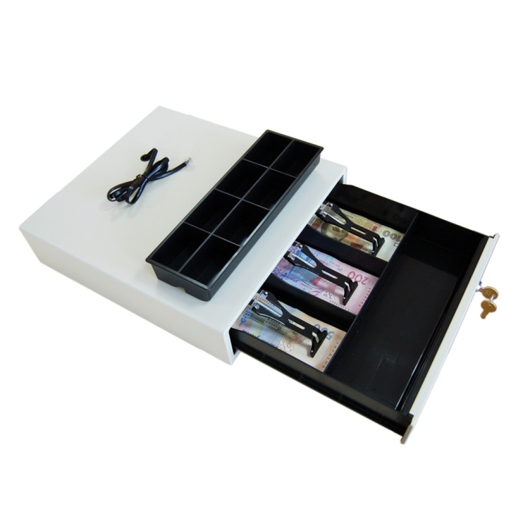 Грошова скринька E3336D White 12В