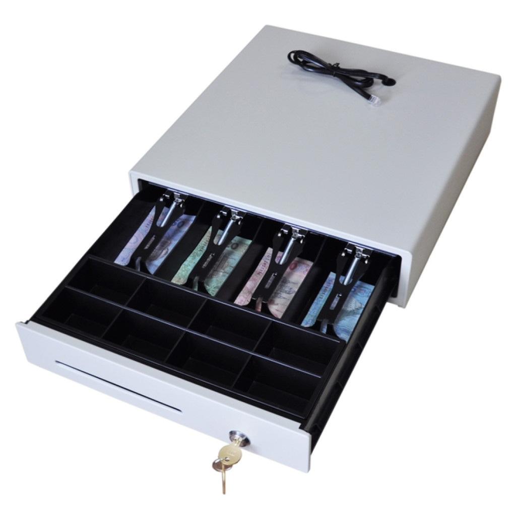 Грошова скринька E3336D White 12В