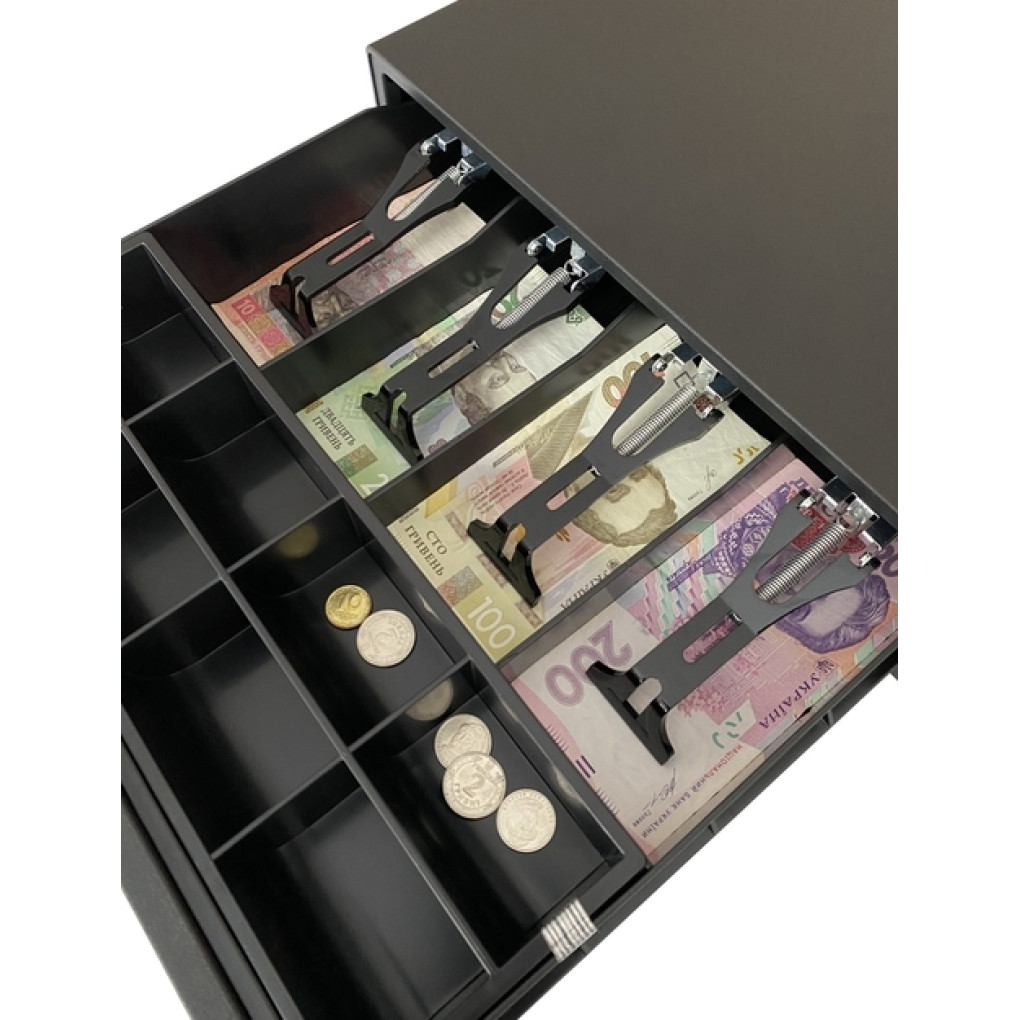 Денежный ящик E3336D Black 24В