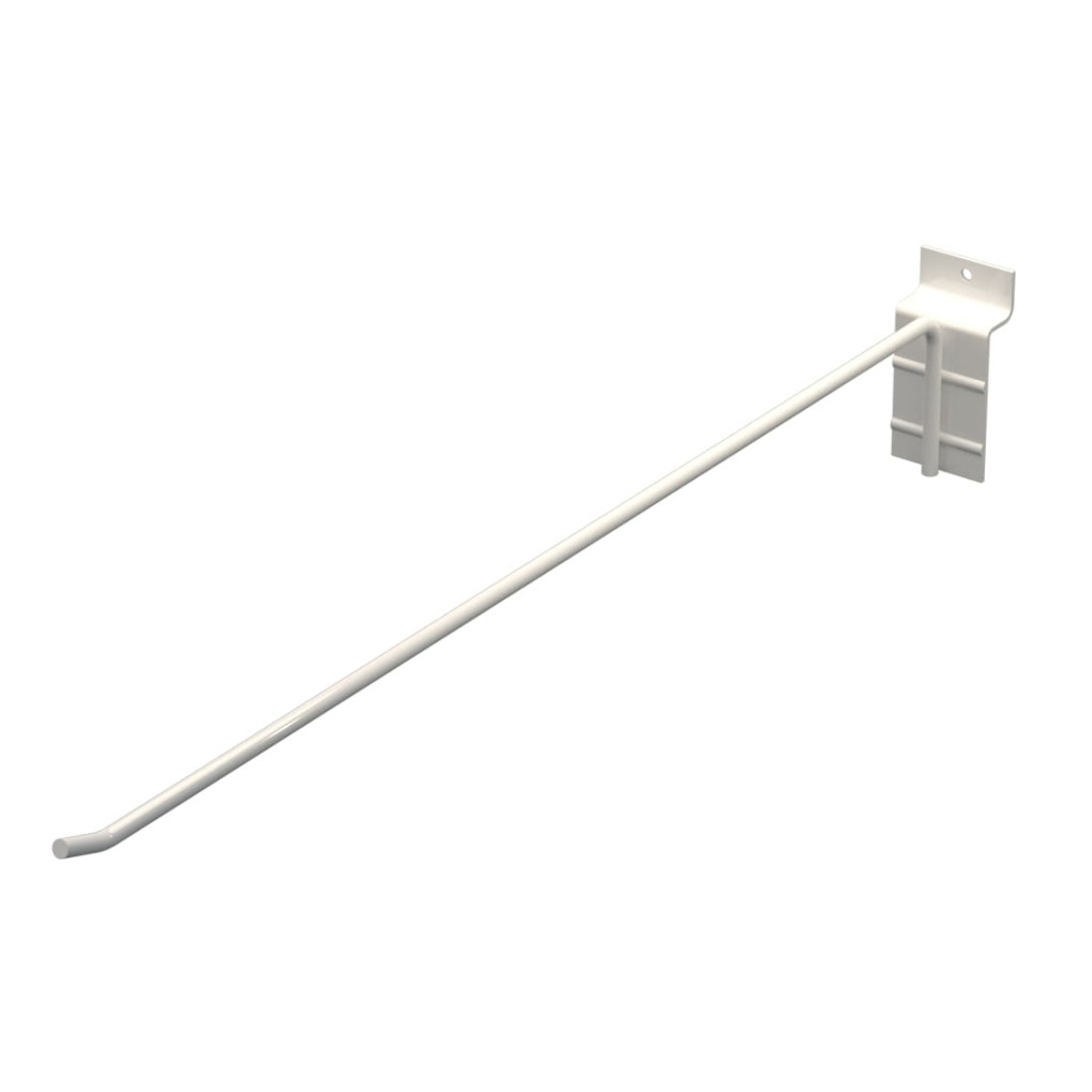 Крючок одинарный L-400 мм D-5 мм для экономпанели RAL 9003 Белый