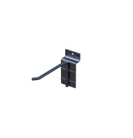 Крючок одинарный L-100 мм D-5 мм для экономпанели Хром