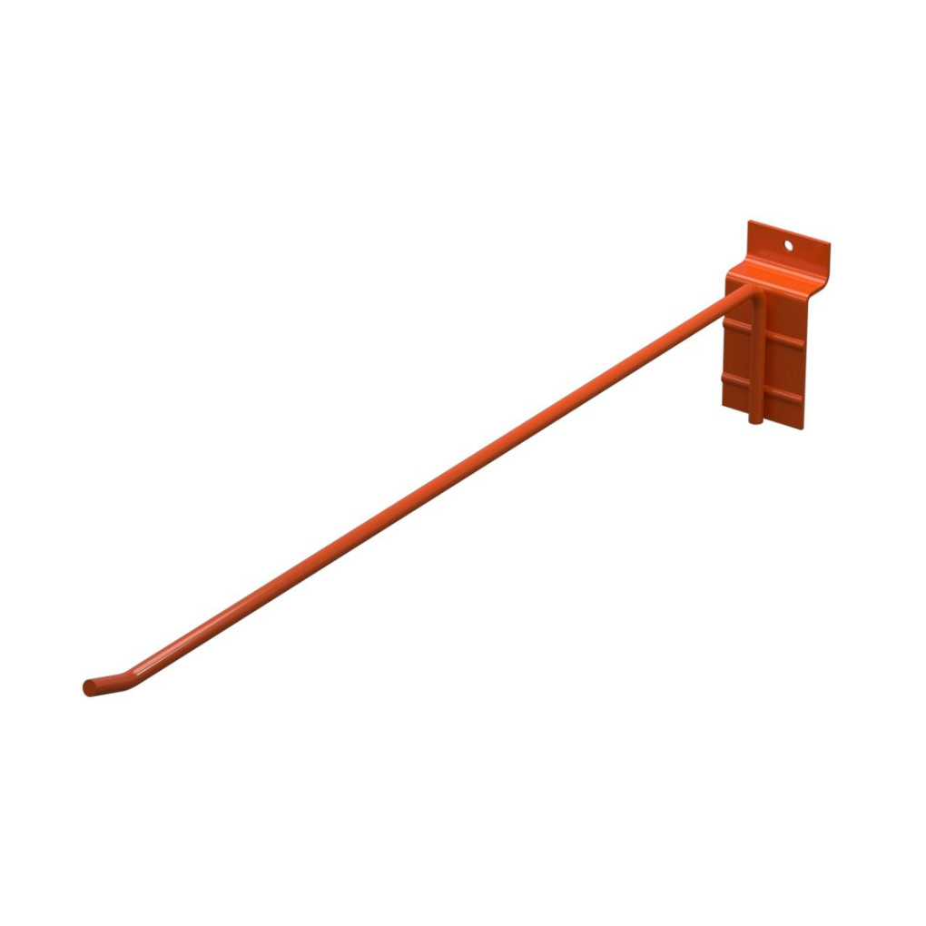 Крючок одинарный L-350 мм D-5 мм для экономпанели RAL 2004 Оранжевый