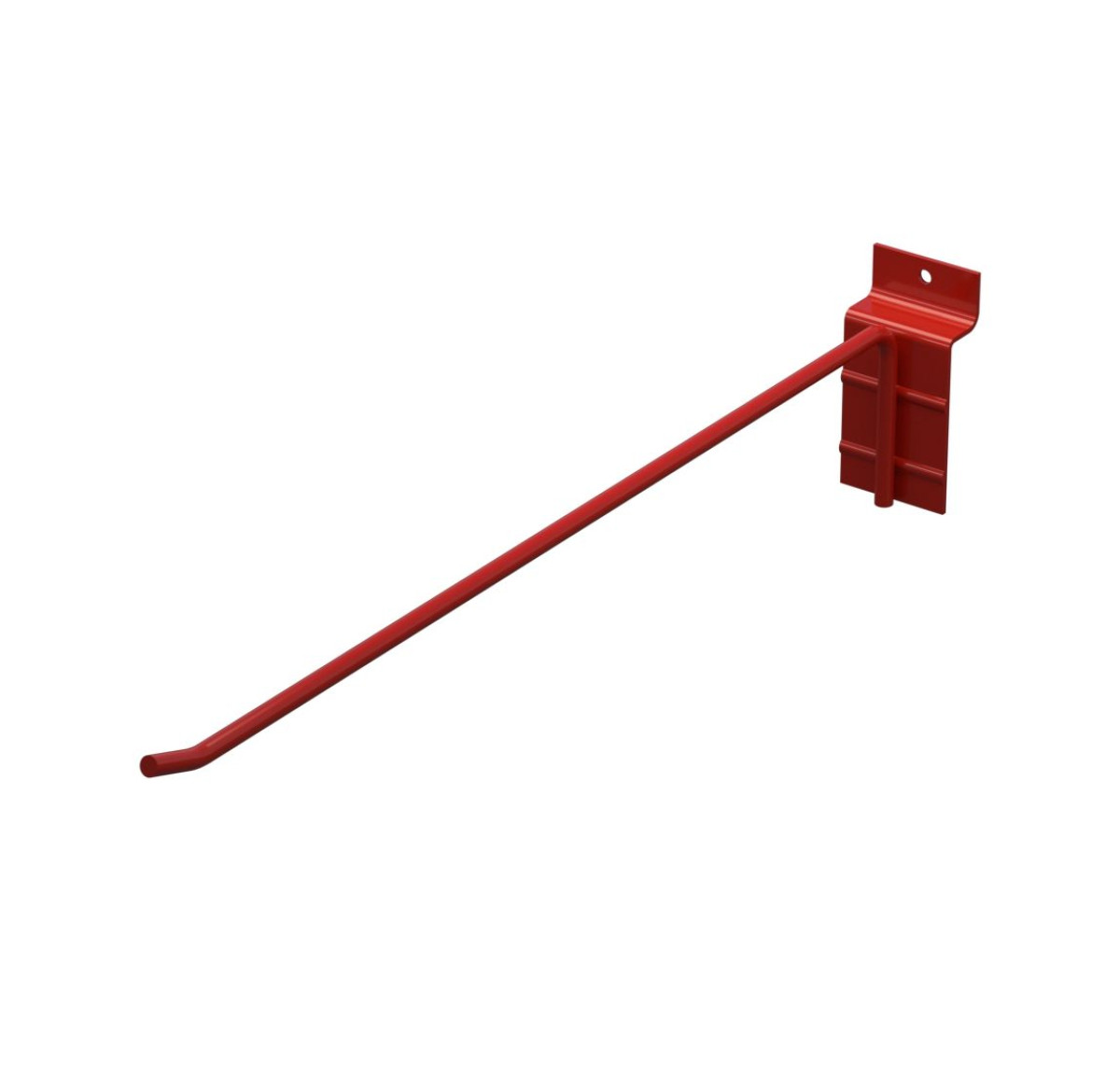 Крючок одинарный L-300 мм D-5 мм для экономпанели RAL 3020 Красный