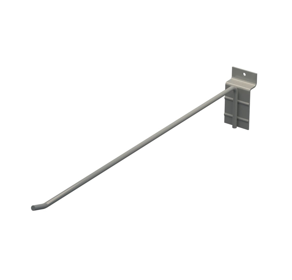 Крючок одинарный L-350 мм D-5 мм для экономпанели RAL 9006 Серый