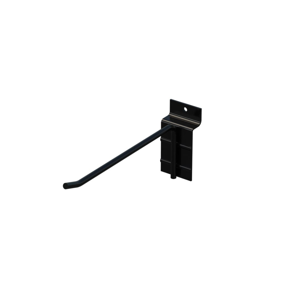 Крючок одинарный L-150 мм D-5 мм для экономпанели RAL 9005 Черный
