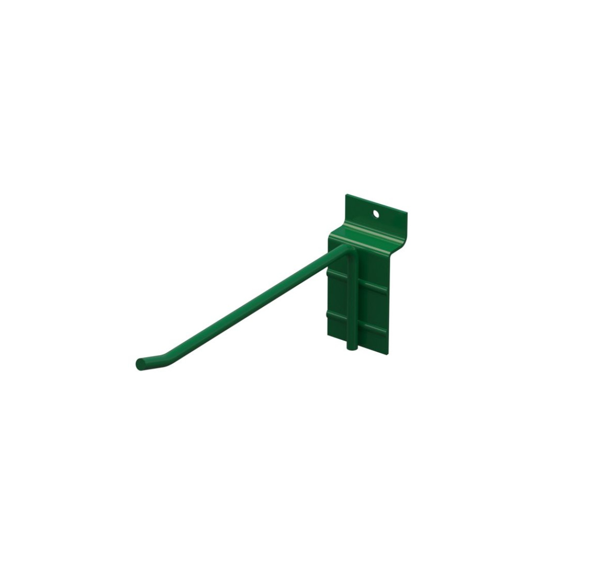Крючок одинарный L-150 мм D-5 мм для экономпанели RAL 6029 Зеленый