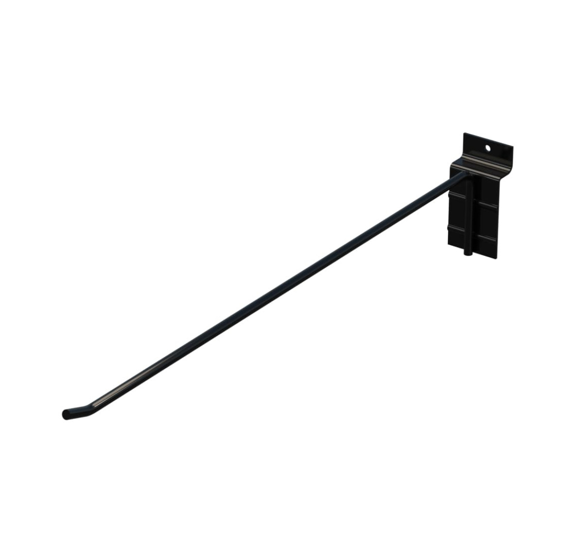 Крючок одинарный L-350 мм D-5 мм для экономпанели RAL 9005 Черный