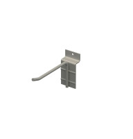 Крючок одинарный L-100 мм D-5 мм для экономпанели RAL 9006 Серый