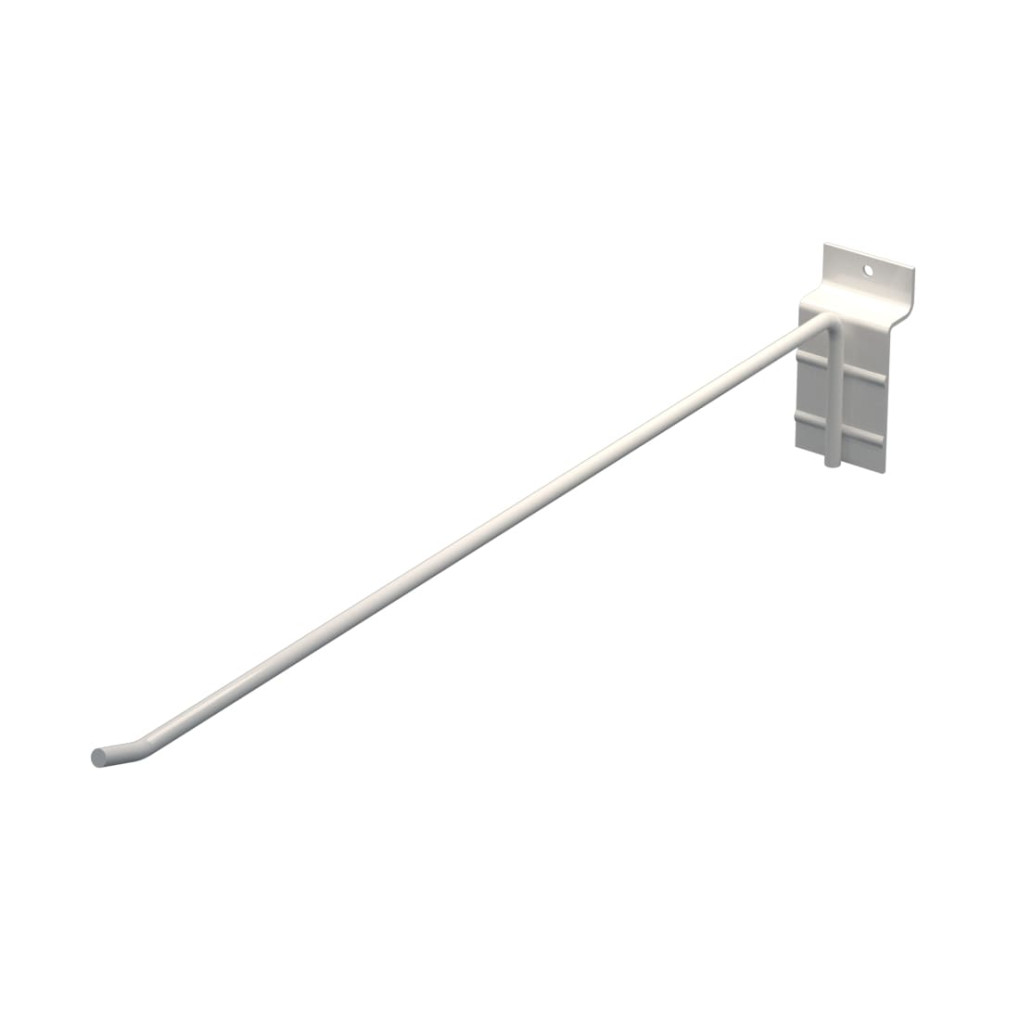 Крючок одинарный L-350 мм D-5 мм для экономпанели RAL 9003 Белый