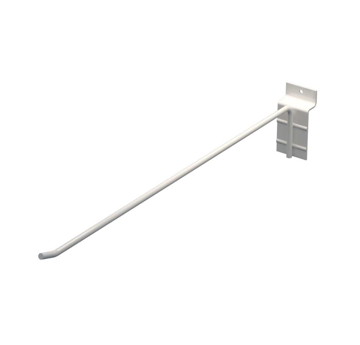 Крючок одинарный L-350 мм D-5 мм для экономпанели RAL 9003 Белый