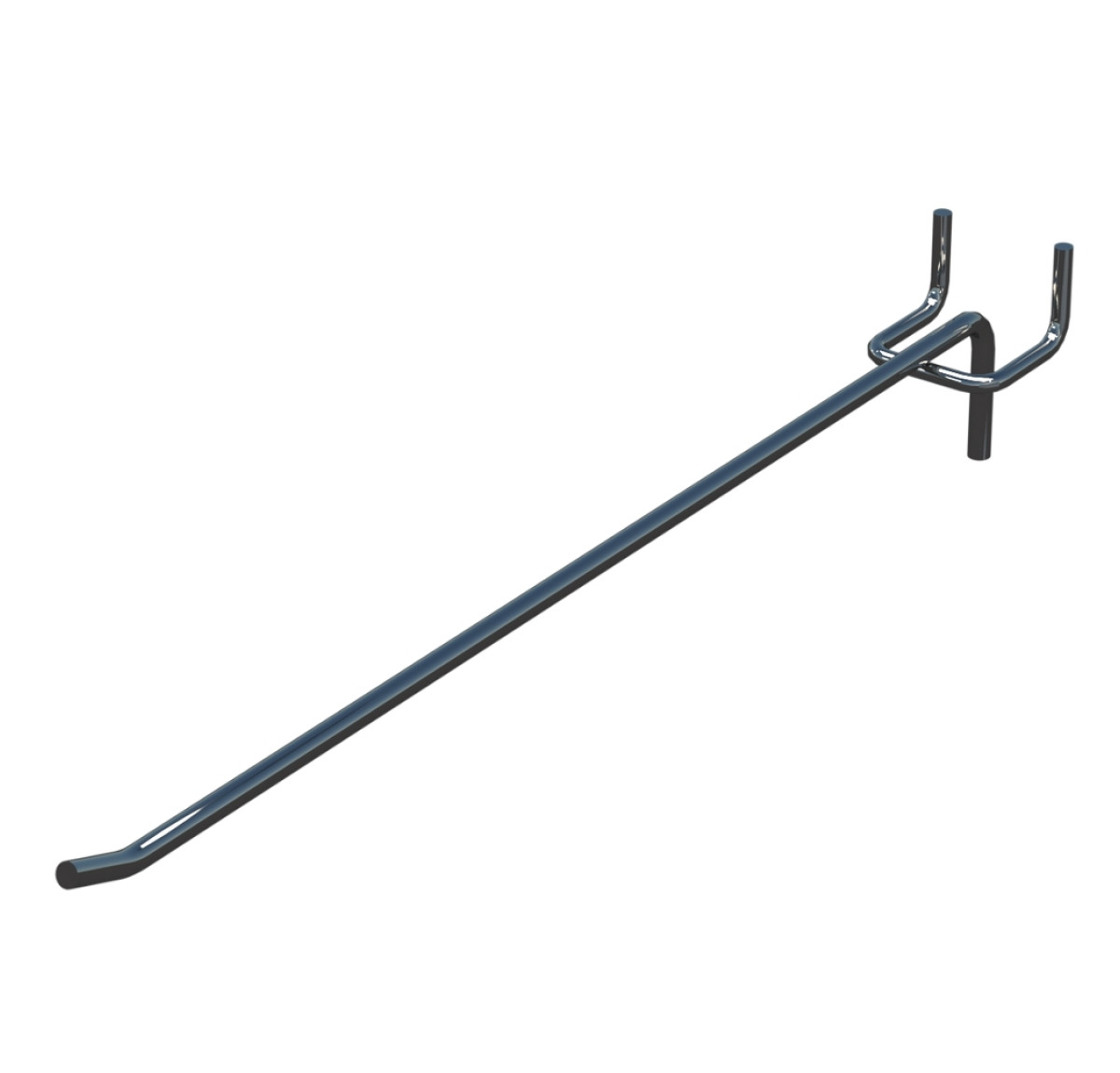 Гачок одинарний L-300 мм D-5 мм Хром