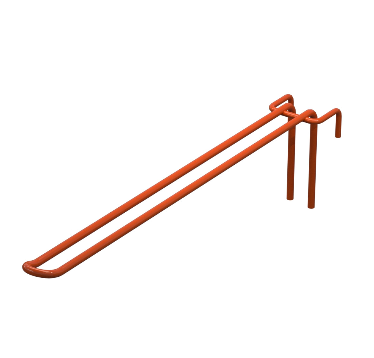 Крючок двойной L-300 мм D-5 мм для сетки Ral 2004
